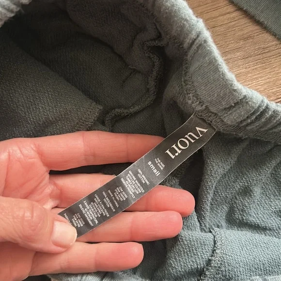 Vuori teal Quarter-Zip Pullover and Shorts Set small XS - Picture 6 of 10